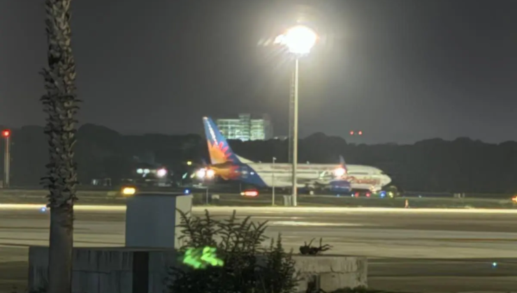 Antalya’da pilotu rahatsızlanan uçak acil iniş yaptı