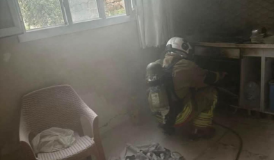 Reyhanlı'da ev yangını