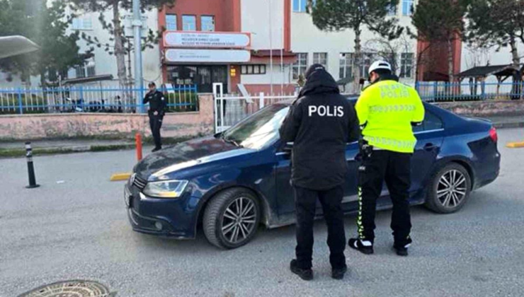 Erzincan'da okul çevrelerinde güvenlik seferberliği