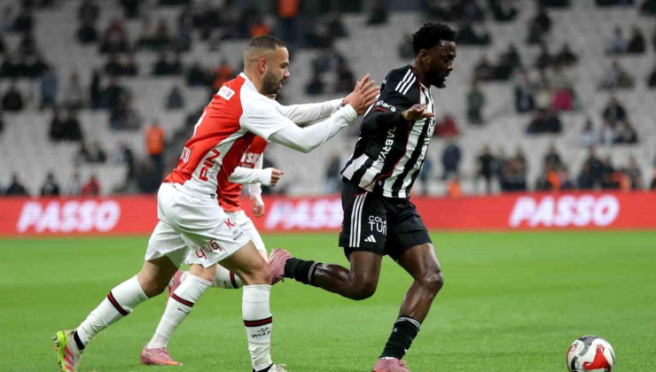 Trendyol Süper Lig: Beşiktaş: 0 Fatih Karagümrük: 0 (İlk yarı)