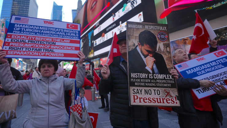 Türk-Amerikan toplumundan Mamdani’ye tepki yürüyüşü