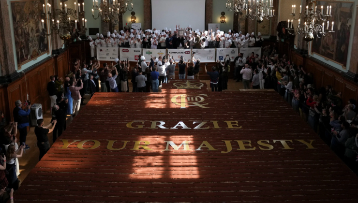 Dünyanın en uzun tiramisusu: Tam 440 metre