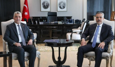 Dışişleri Bakanı Hakan Fidan, Ticaret Bakanı Ömer Bolat ile görüştü