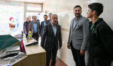 Kırklareli Valisi Turan, esnaf ziyaretinde bulundu