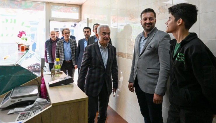 Kırklareli Valisi Turan, esnaf ziyaretinde bulundu