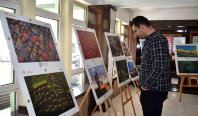 Bayburt'ta tarım, orman ve insan temalı fotoğraf sergisi açıldı