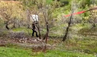 Siirt'te el freni çekilmeyen kamyonet uçuruma yuvarlandı