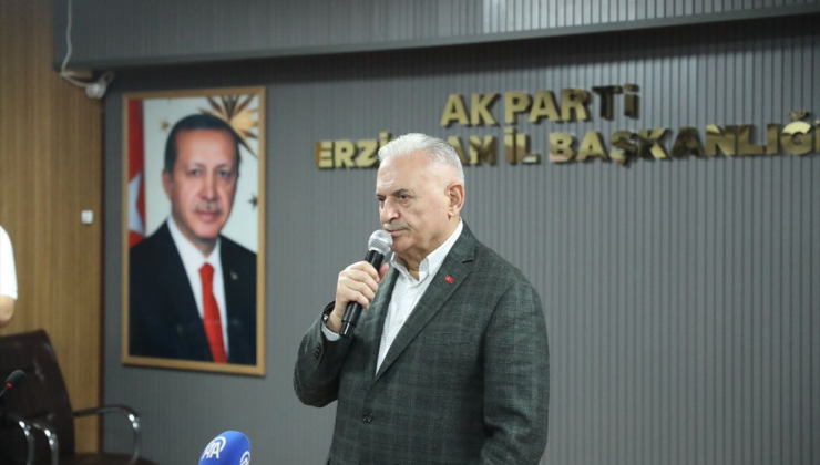 TDT Aksakallar Konseyi Başkanı Yıldırım Erzincan'da konuştu Açıklaması