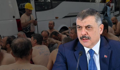 Ankara'da eylem yapan maden işçilerinin sorunları bitiyor! İçişleri Bakanı Çiftçi açıkladı