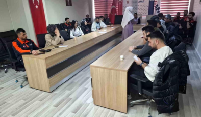 AFAD personeline psikolojik ilk yardım eğitimi