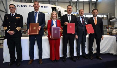 HÜRJET için imzalar İspanya'da atıldı