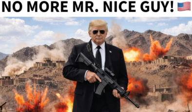 Trump’tan tüfekli İran paylaşımı