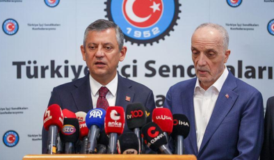 Özgür Özel, TÜRK-İŞ Genel Başkanı Atalay'ı ziyaret etti