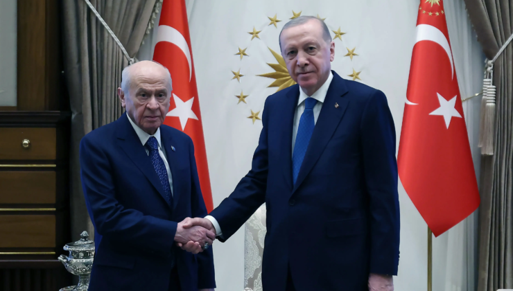 Cumhurbaşkanı Erdoğan ve Devlet Bahçeli görüşmesi başladı