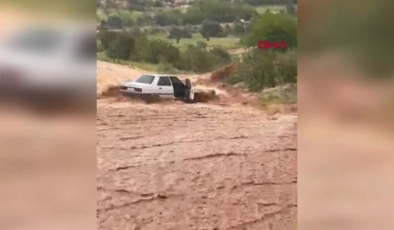 Adana’da sağanak, dolu ve sel: 1 ölü