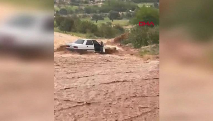Adana’da sağanak, dolu ve sel: 1 ölü