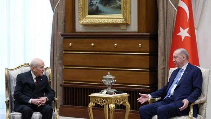 Son dakika: Cumhurbaşkanı Erdoğan-Bahçeli ile görüştü