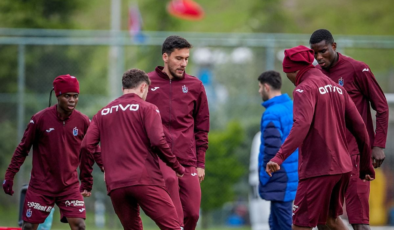 Trabzonspor'da Göztepe maçı hazırlıklarını sürdürdü
