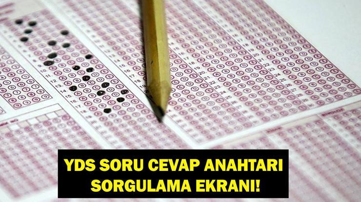 YDS SORU CEVAPLARI: 2026 YDS soru ve cevapları açıklandı! ÖSYM YDS/1 soru kitapçığı sorgulama