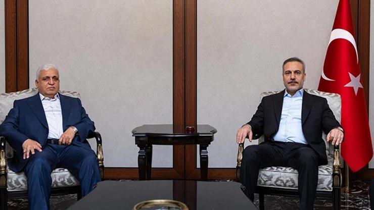 Bakan Fidan, Haşdi Şabi Komisyonu Başkanı el-Feyyad ile bir araya geldi
