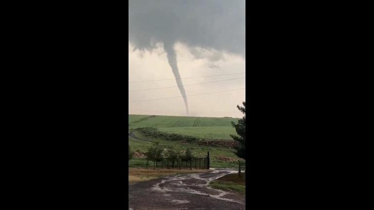 Shelf cloud can aldı Gaziantep, Şanlıurfa, Mardin ve Diyarbakır kabusu yaşadı
