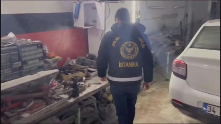 İstanbulda change araç operasyonu: 16 gözaltı