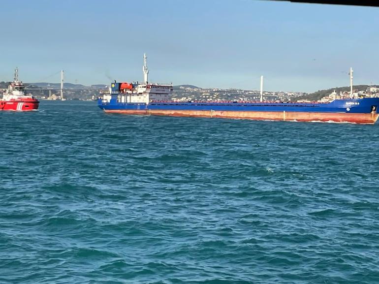 SON DAKİKA HABERİ: İstanbul Boğazında gemi arızası Boğaz yeniden trafiğe açıldı