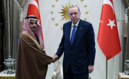 Cumhurbaşkanı Erdoğan, Suudi Dışişleri Bakanı Ferhan'ı kabul etti