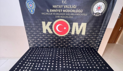Hatay'da takside 309 sikke ele geçirildi