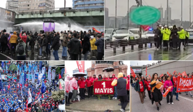 1 Mayıs meydanlarda kutlanıyor: Taksim kapatıldı, 15 Temmuz Şehitler Köprüsü’nde polis müdahalesi