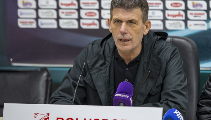Boluspor-Serikspor maçının ardından