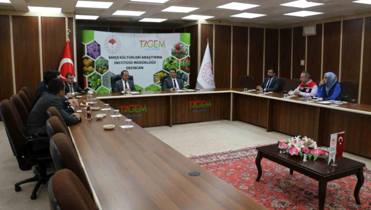 Erzincan'da Tarım ve Ormancılık Koordinasyon Toplantısı Yapıldı