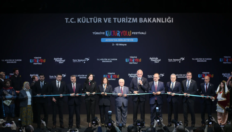 Aydın’da Kültür Yolu heyecanı. Festivalin ikinci durağına yoğun ilgi