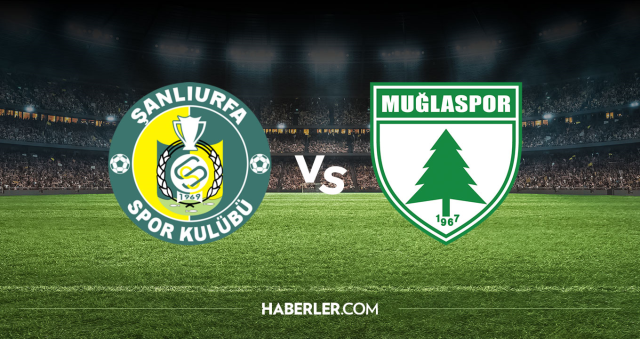 Şanlıurfaspor Muğlaspor maçı kaç kaç? MAÇ SONUCU! Şanlıurfaspor Muğlaspor golleri kim attı, canlı maç anlatımı!