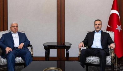 Bakan Fidan, Haşdi Şabi Komisyonu Başkanı el-Feyyad ile bir araya geldi