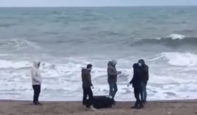 Kıyıya vuran çantadan uyuşturucu çıktı