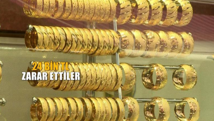 Kredi kartıyla altın alan kaybetti!