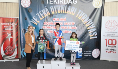 Tekirdağ'da Akıl ve Zeka Oyunları finali gerçekleştirildi