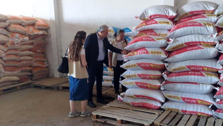 Yem satışı yapan işletmeler denetlendi