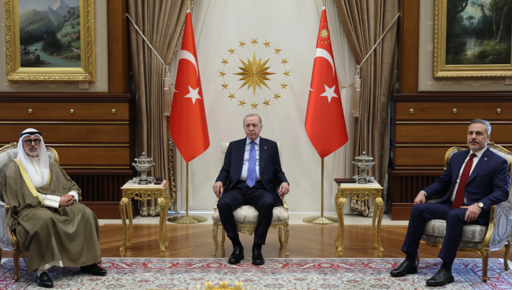 Cumhurbaşkanı Erdoğan, Kuveyt Dışişleri Bakanı’nı kabul etti