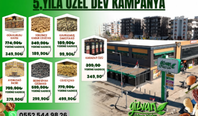 Gizvan’dan 5. Yıla Özel Dev İndirim