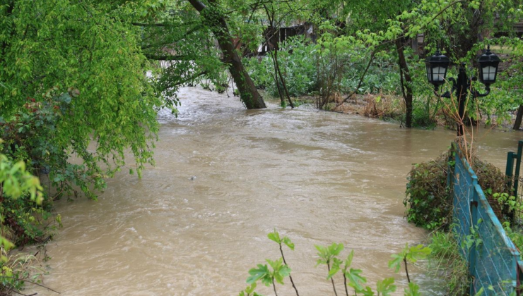 Sakarya'da sağanak hayatı olumsuz etkiledi