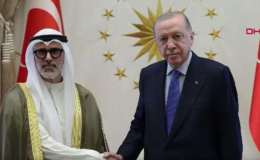 Cumhurbaşkanı Erdoğan, Kuveyt Dışişleri Bakanı es-Sabah'ı kabul etti