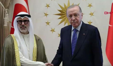 Cumhurbaşkanı Erdoğan, Kuveyt Dışişleri Bakanı es-Sabah'ı kabul etti