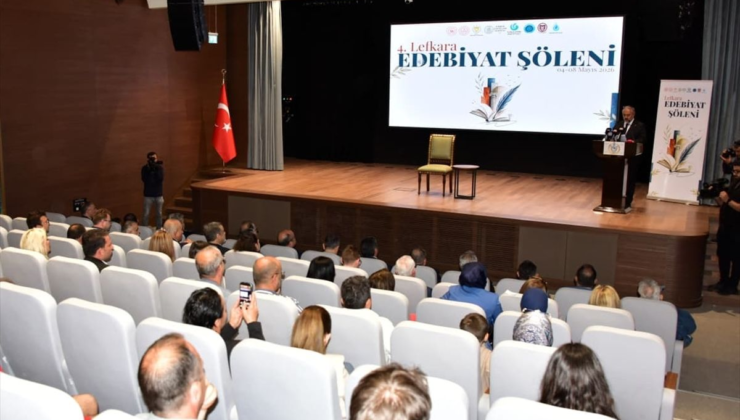 KKTC'de 4. Lefkara Edebiyat Şöleni'nin açılış töreni yapıldı