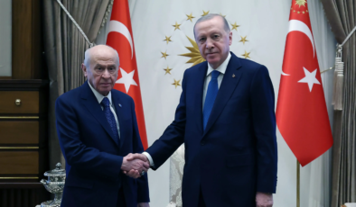 Cumhurbaşkanı Erdoğan ve Devlet Bahçeli görüştü