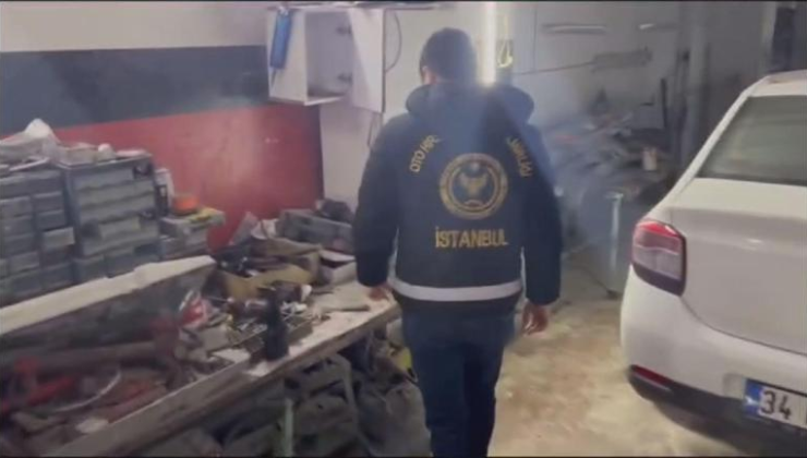 İstanbul'da 'change araç' operasyonu: 16 gözaltı