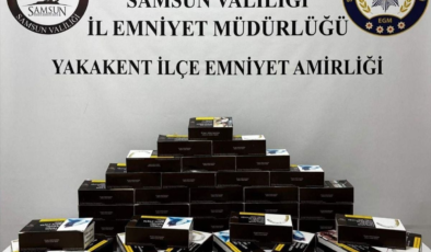 Samsun'un iki ilçesinde kaçak tütün operasyonu yapıldı