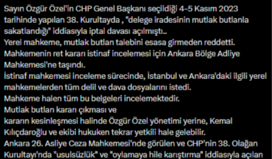 MHP'li Feti Yıldız'dan 'mutlak butlan' açıklaması: Kılıçdaroğlu ve ekibi hukuken tekrar yetkili hale gelebilir