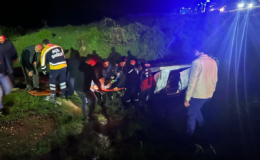 Diyarbakır'da cenaze dönüşü kaza: 4 yaralı